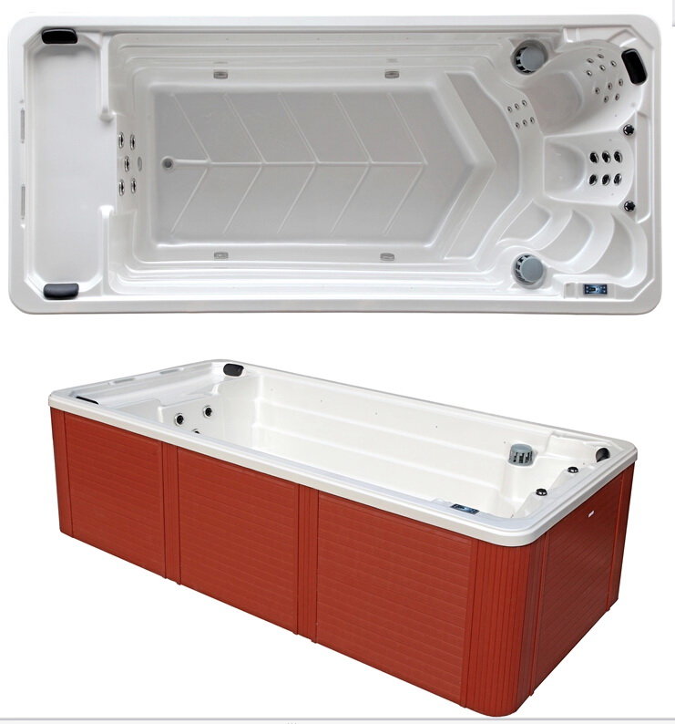 Готовый СПА бассейн с противотоком Bigeer SwimSpa Белло (рис.2)