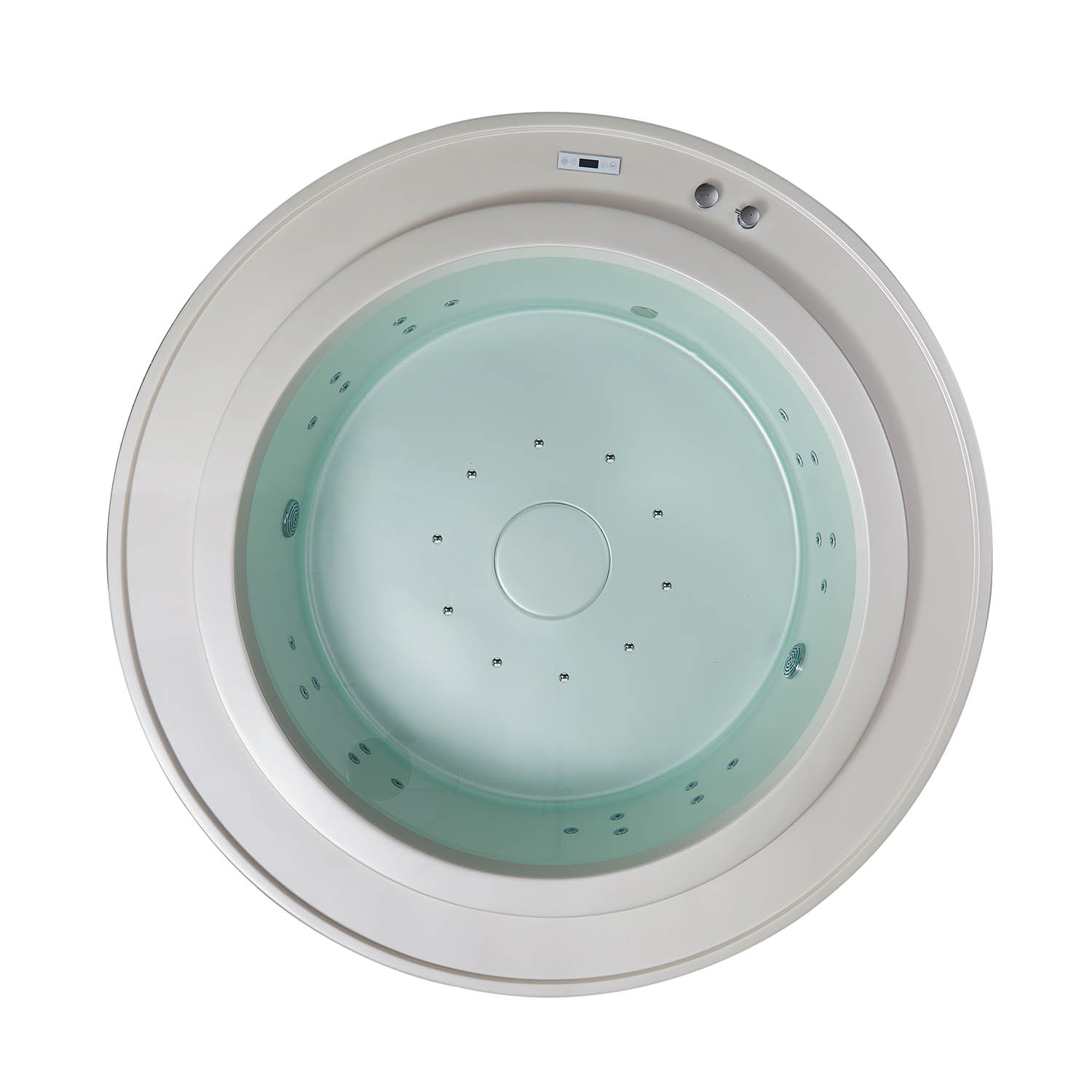 Круглый гидромассажный спа бассейн Mexda WS-S036-W (рис.2)