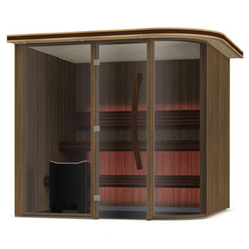 Сауна Tylo New Vision 200 установка в левый угол (рис.2)