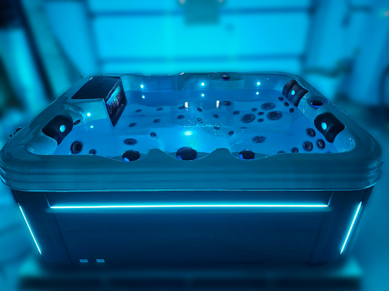 Гидромассажный Спа Бассейн Jazzi Pool Dallas 335D Wi-Fi (рис.9) Гидромассажный Спа Бассейн Jazzi Pool Dallas 335D Wi-Fi (рис.9)